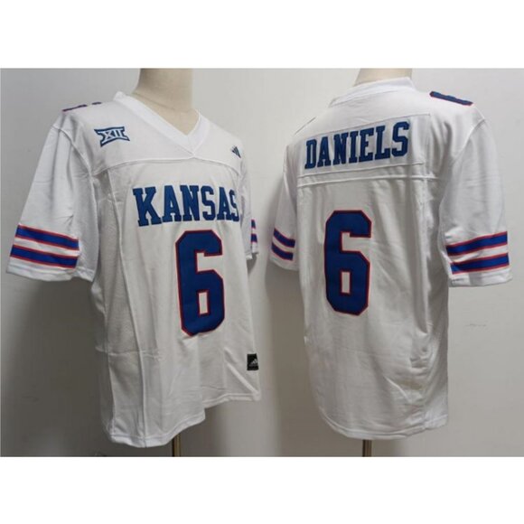 Mens Youths Kids Womens Jalon Daniels White Stitched Vapor Jersey